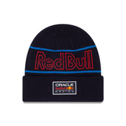 Red Bull Racing F1 Team Cuff Beanie Adults - Night Sky/Hot Red
