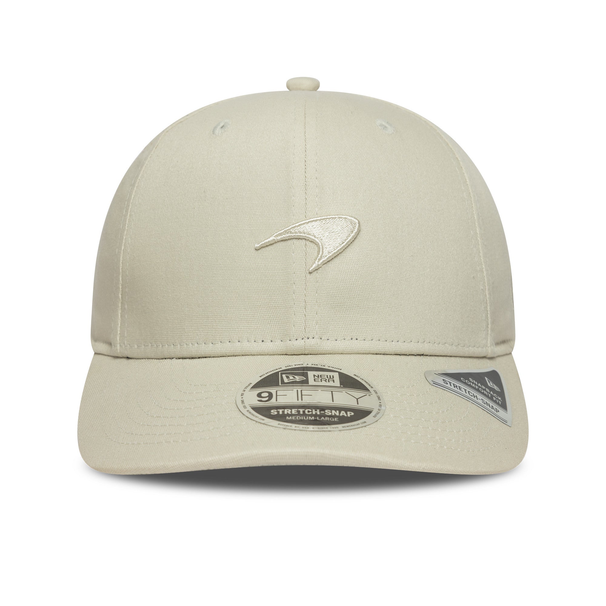 McLaren Racing F1 Seasonal 9Fifty Cap Stretch Snap Adults - Light Cream