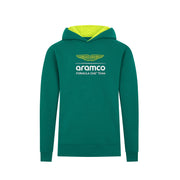 Aston Martin F1 Logo Hoodie Kids - Green