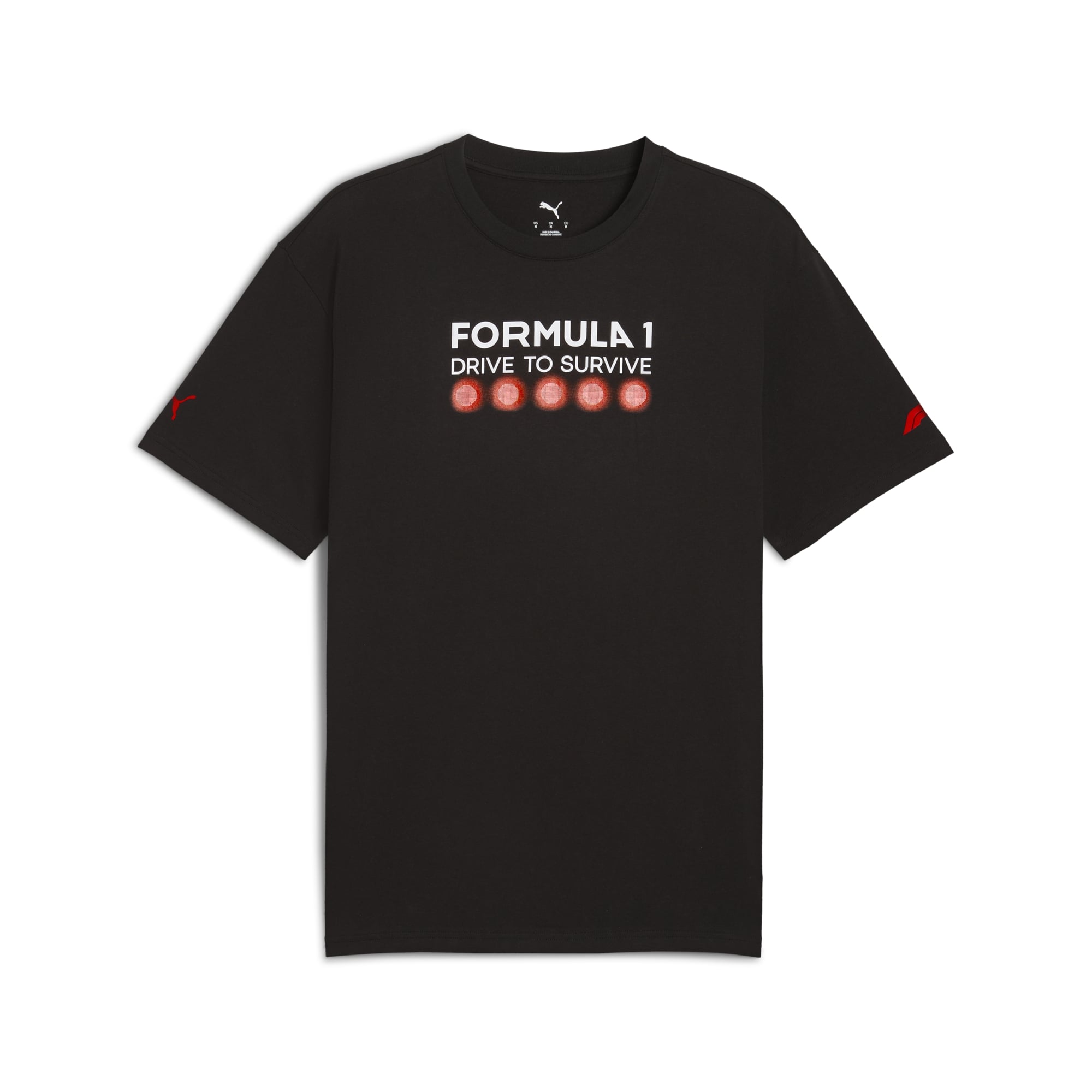 F1 Drive to Survive Graphic Tee Relaxed Mens - Black