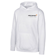 McLaren Racing F1 Retro Pullover Hoodie Mens - White