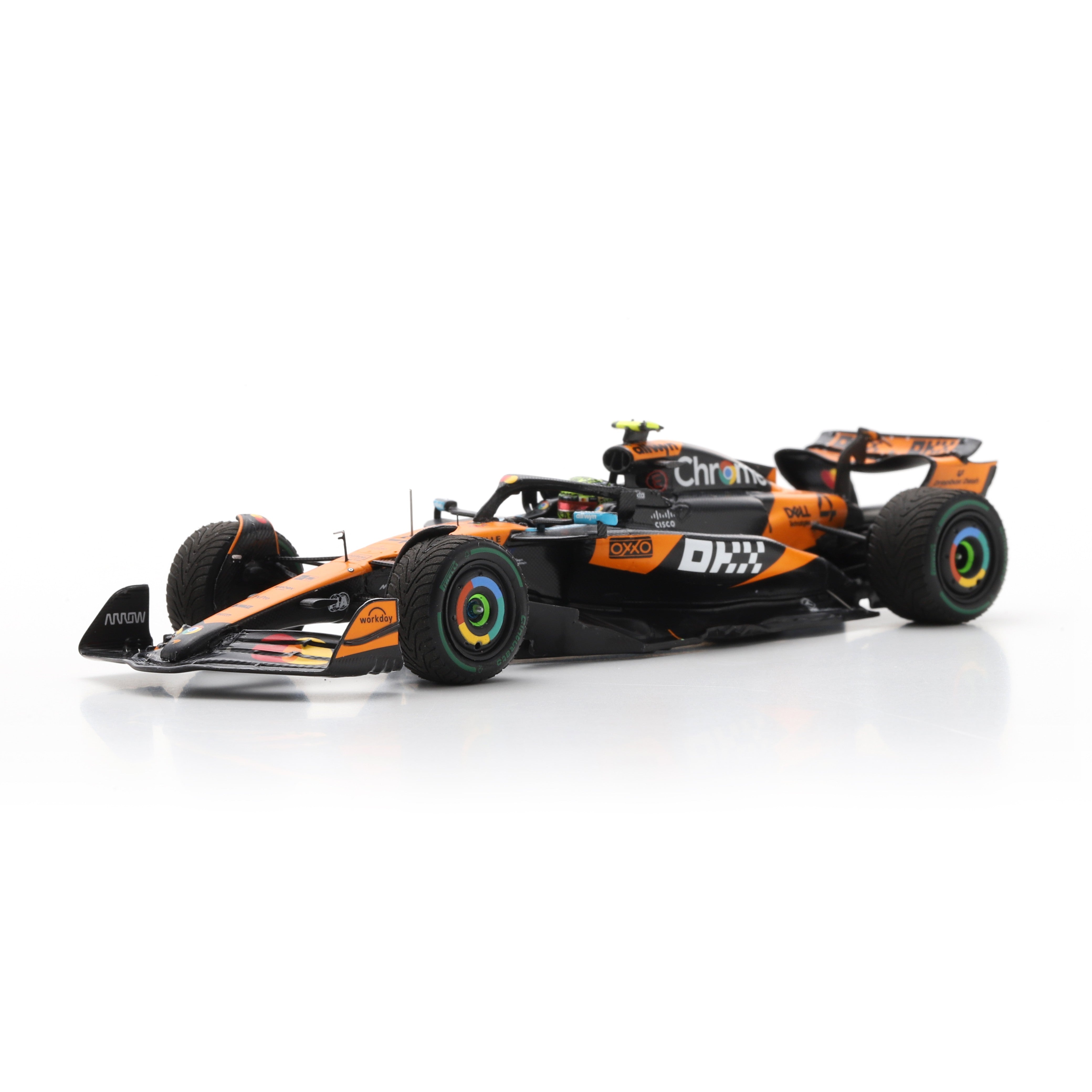Spark McLaren Racing F1 Racing F1 MCL39 Lando Norris 2025 Australian GP Winner Model Car Unisex - Papaya - 1:43 Scale