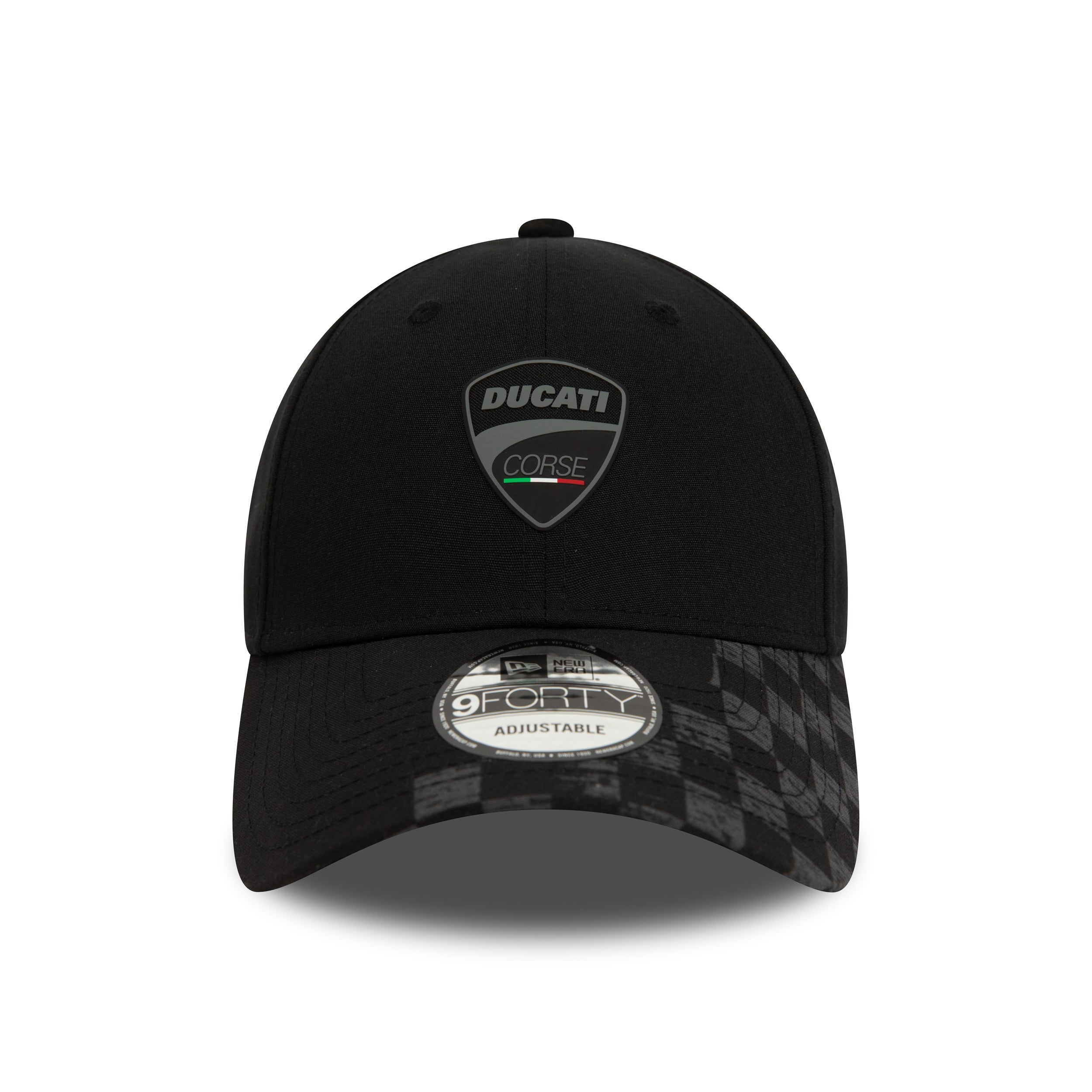 Ducati Check Visor 9Forty Cap Adults - Black