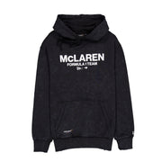 McLaren Racing F1 Wordmark Logo Oversized Hoodie Adults - Black