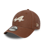 Alpine F1 Washed 9Forty Cap Adults - Medium Brown