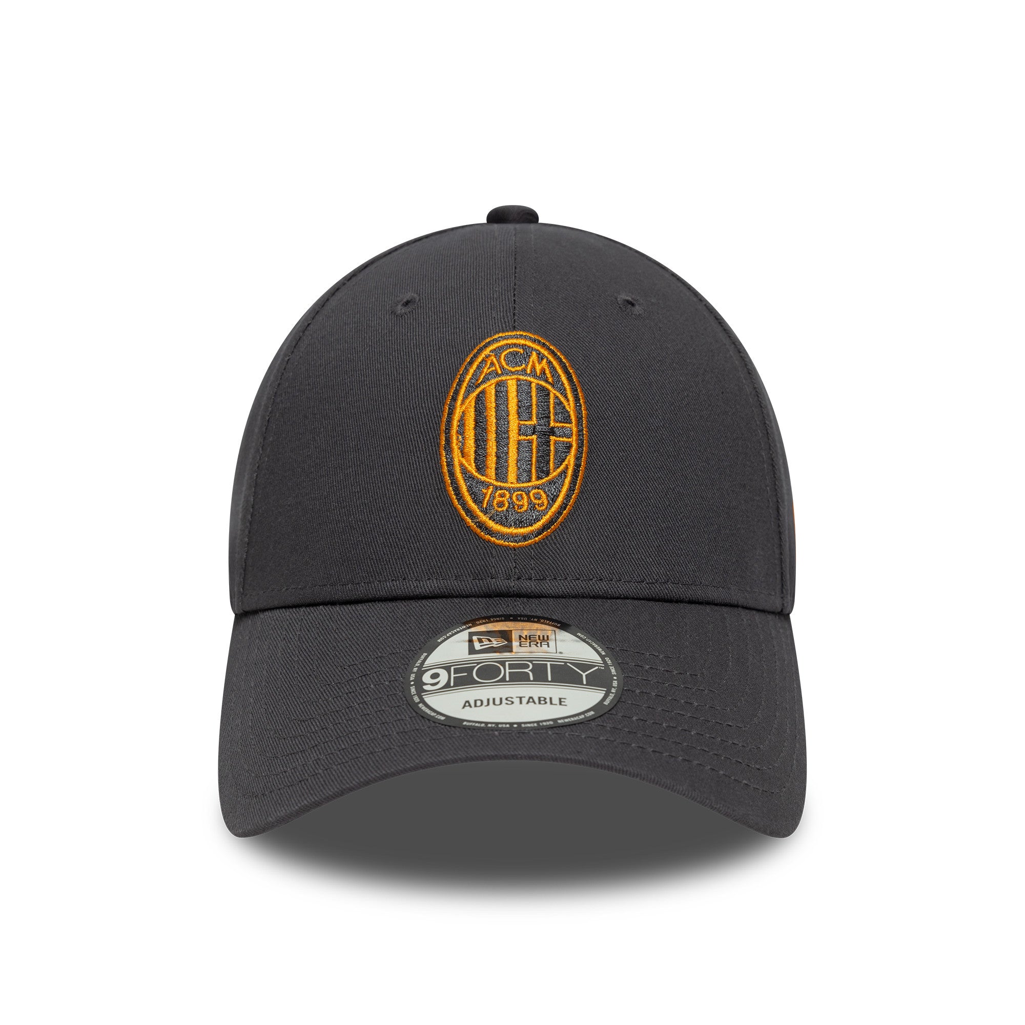 AC Milan Colour Pop 9Forty Cap Adults - Dark Grey/Cool Orange