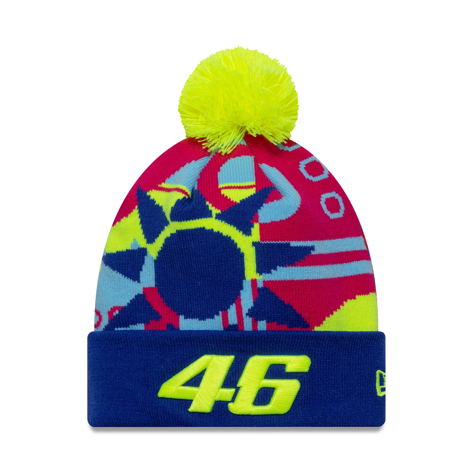VR46 Vale Cuff Beanie Adults - Dark Blue