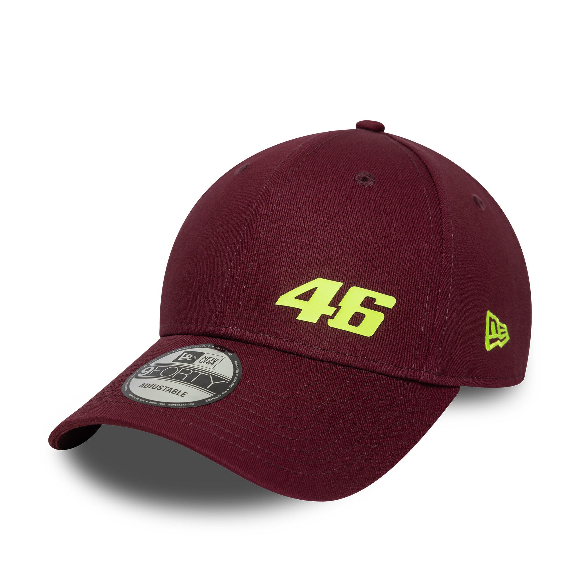 VR46 Seasonal 9Forty Cap Adults - Royal Maroon