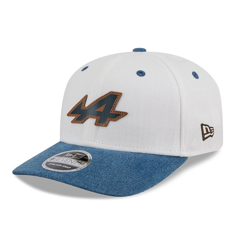 Alpine F1 Team 2025 Austin 9Seventy Cap Stretch Snap Adults - Ivory