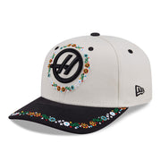 Haas F1 Mexico 9Seventy Cap Stretch Snap Adults - Ivory