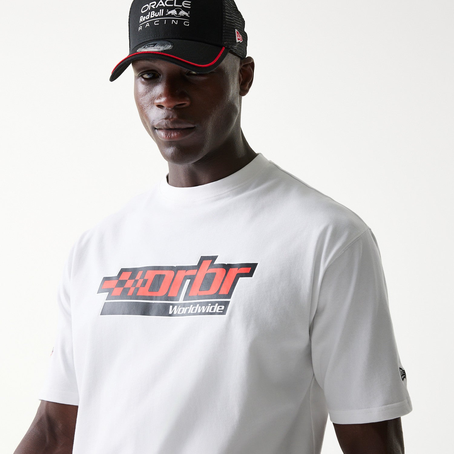 Red Bull Racing F1 Graphic Oversized Tee Adults - White