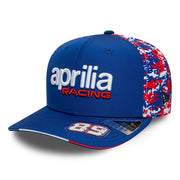 Aprilia Team 2026 Le Mans Jorge Martin 9Seventy Cap Stretch Snap Adults - Bright Royal Blue