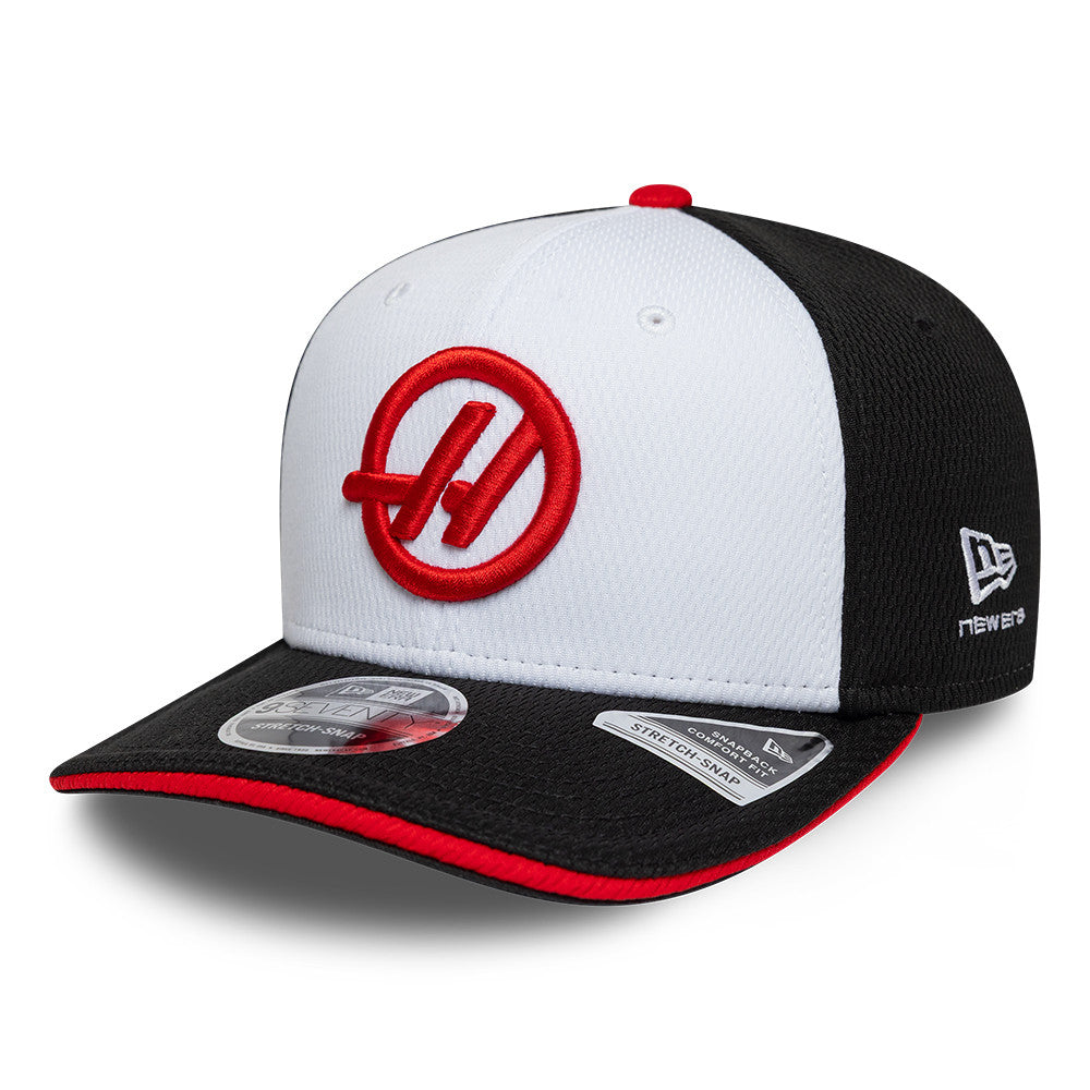 Haas F1 Team 2026 9Seventy Cap Stretch Snap Adults - Black