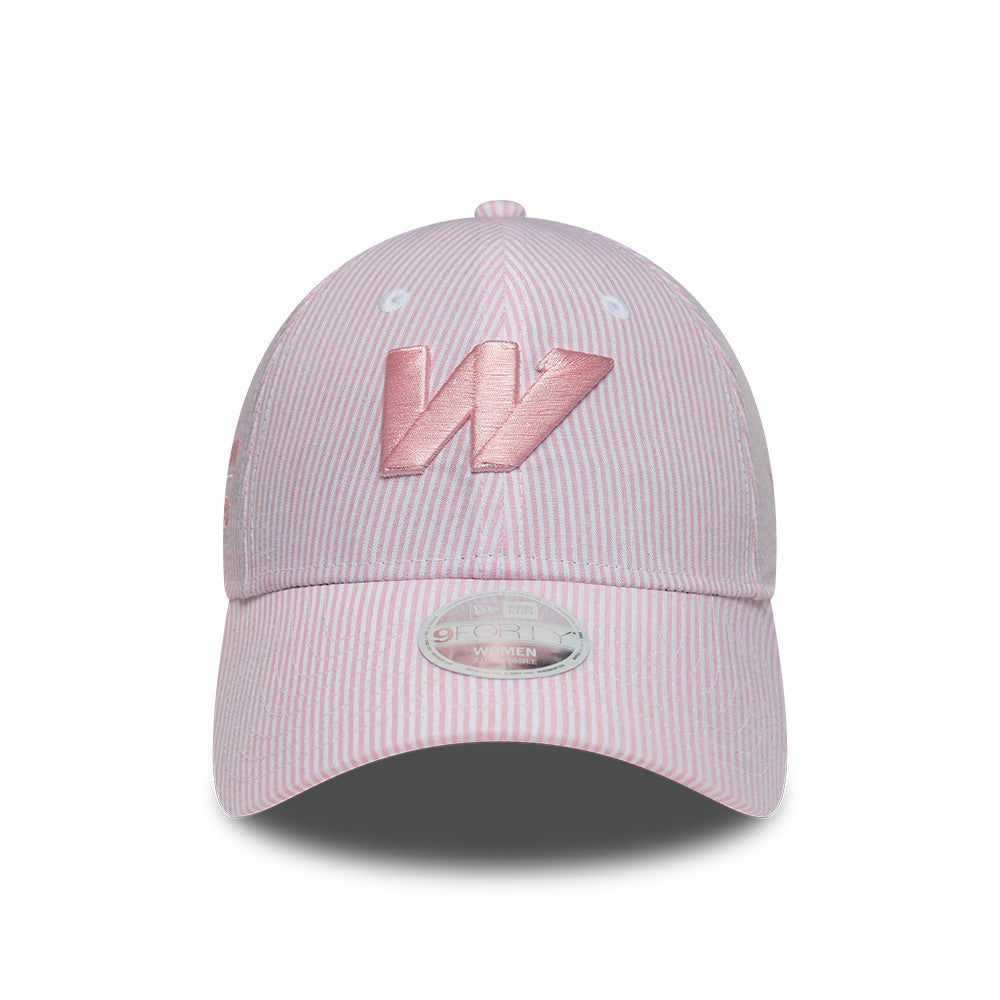 Williams F1 Seersucker 9Forty Cap Womens - Lavender Pink