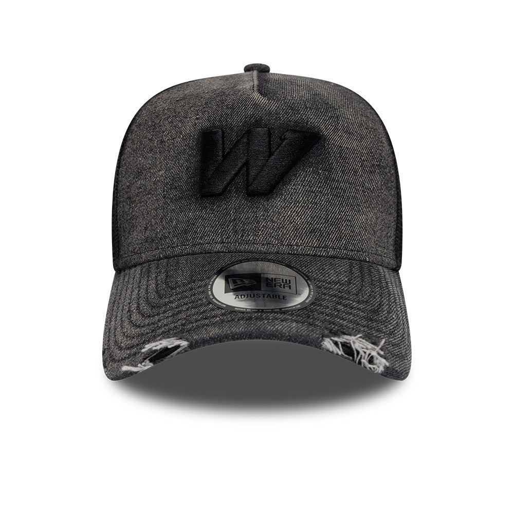 Williams F1 New Wave Denim Trucker Cap Adults - Black