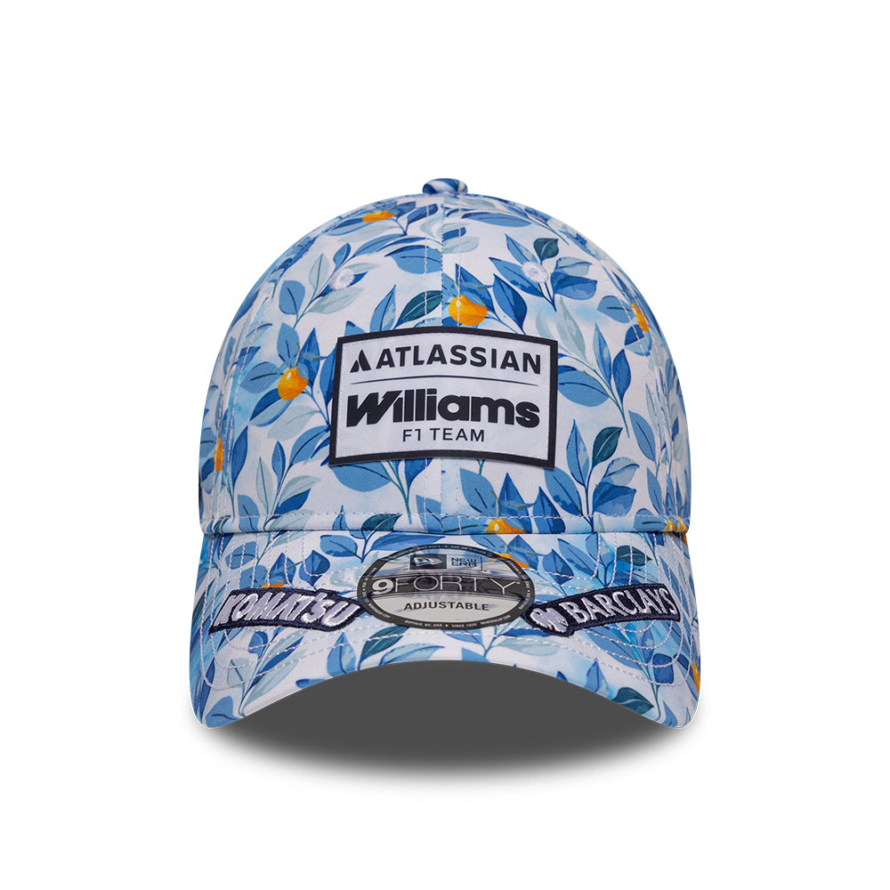 Williams F1 Team 2026 Alex Albon Barcelona 9Forty Cap Adults - White