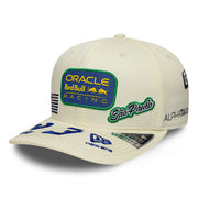 Red Bull Racing F1 Team 2026 Special Edition Max Verstappen Brazil 9Seventy Cap Stretch Snap Adults - Chrome White