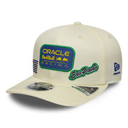 Red Bull Racing F1 Team 2026 Special Edition Brazil 9Seventy Cap Stretch Snap Adults - Chrome White
