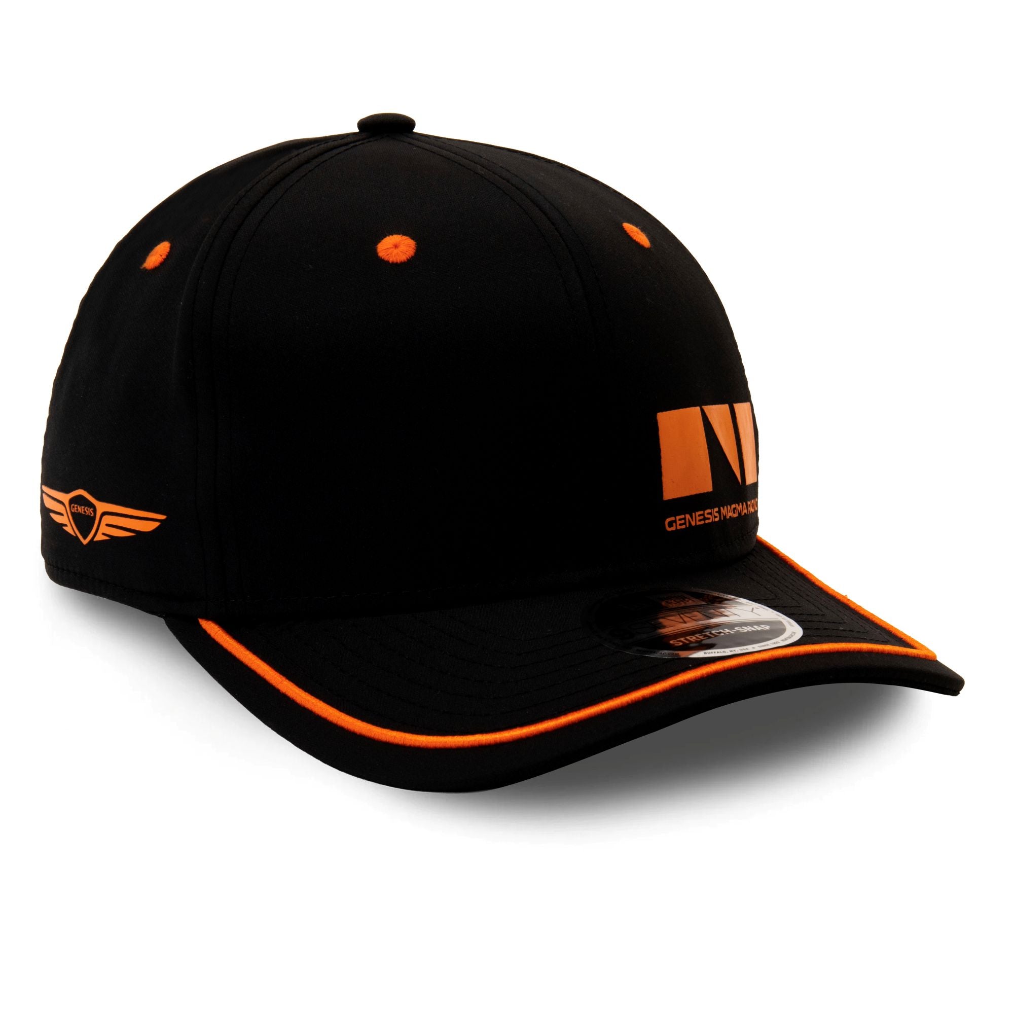 Genesis Magma Racing Team 2026 9Seventy Cap Stretch Snap Adults - Black