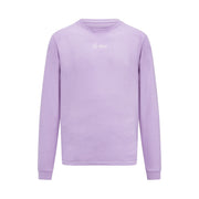 Mercedes AMG Petronas F1 LS Retro Tee Mens - Lilac