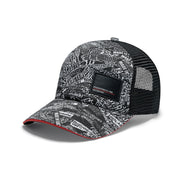 Porsche Motorsport Quoted Trucker Cap Unisex - Black
