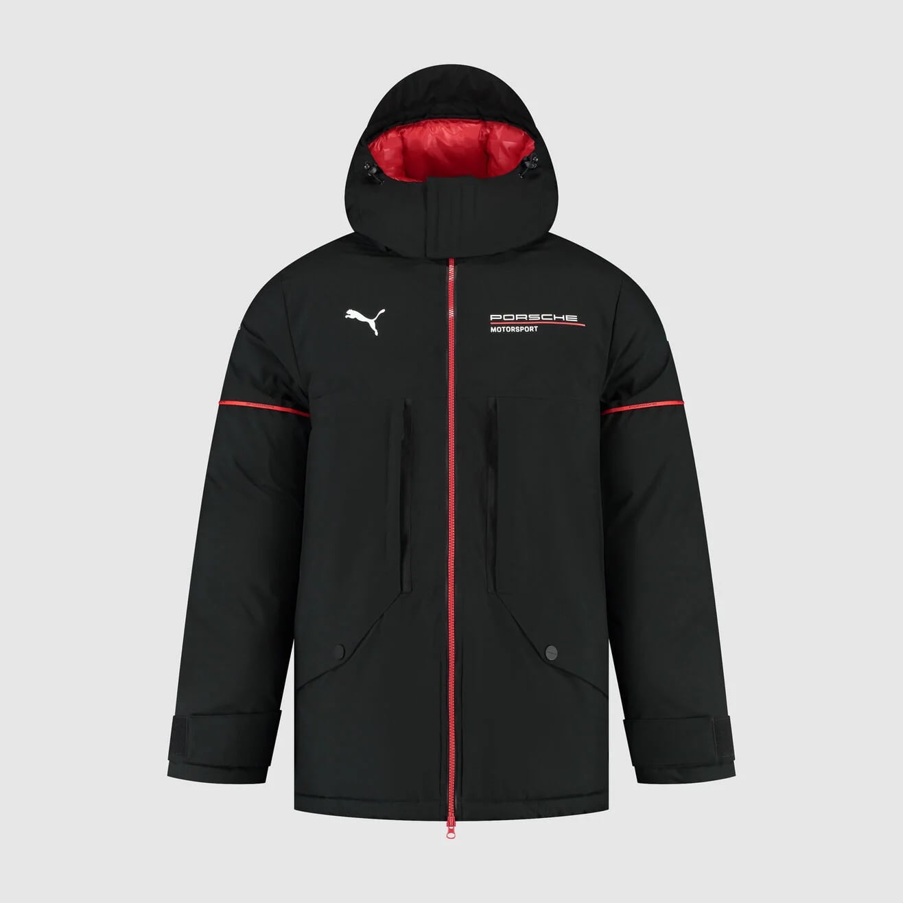 Porsche Motorsport Team 2025 Winter Jacket Mens - Black