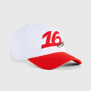 Scuderia Ferrari F1 Graphic Baseball Cap Unisex - White/Red