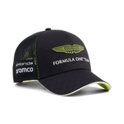 Aston Martin F1 Team 2026 Stroll Trucker Cap Unisex - Black