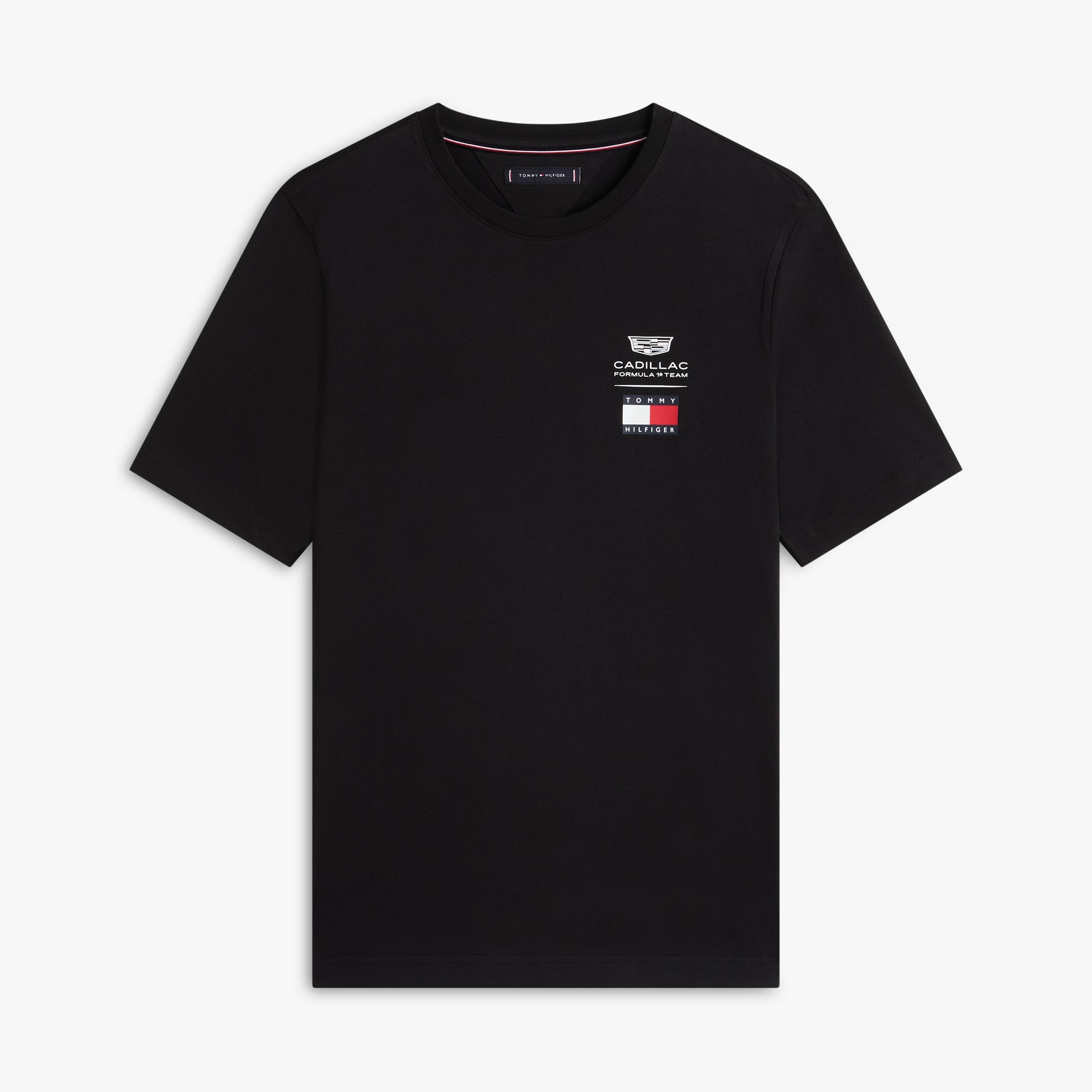 Cadillac F1 X Tommy Hilfiger Logo Tee Mens - Black