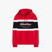 Cadillac F1 X Tommy Hilfiger Panelled Hoodie Mens - Red