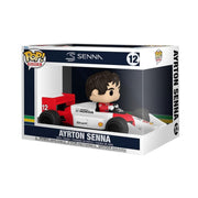 Funko Pop! #12 McLaren F1 Team Ayrton Senna Formula 1 Car Mini Figure - Red