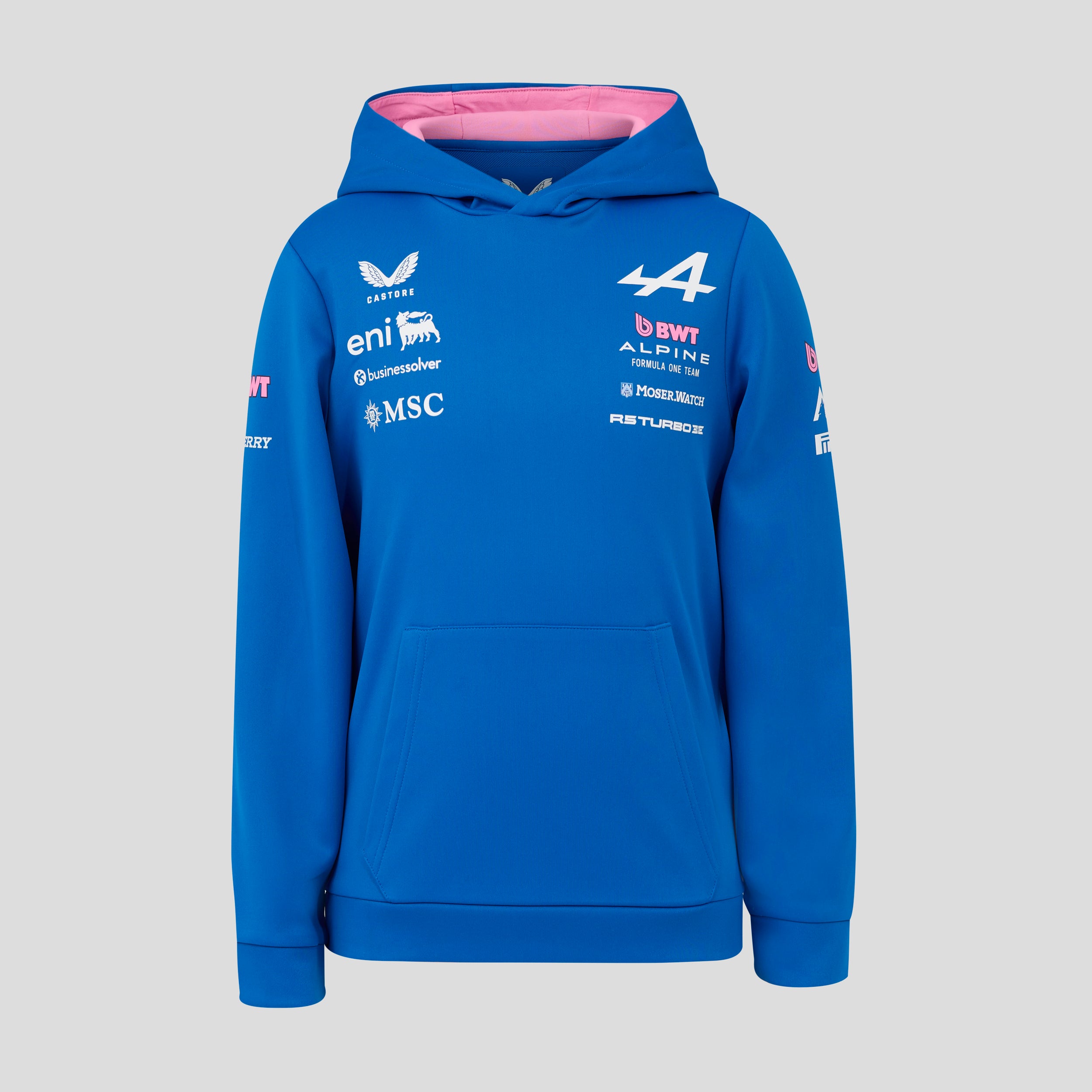Alpine F1 Team 2026 Overhead Hoodie Kids - Lapis Blue