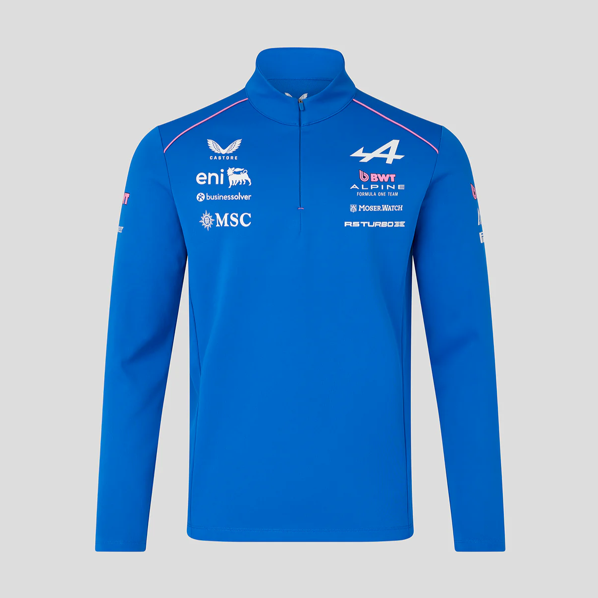 Alpine F1 Team 2026 Quarter Zip Midlayer Unisex - Lapis Blue